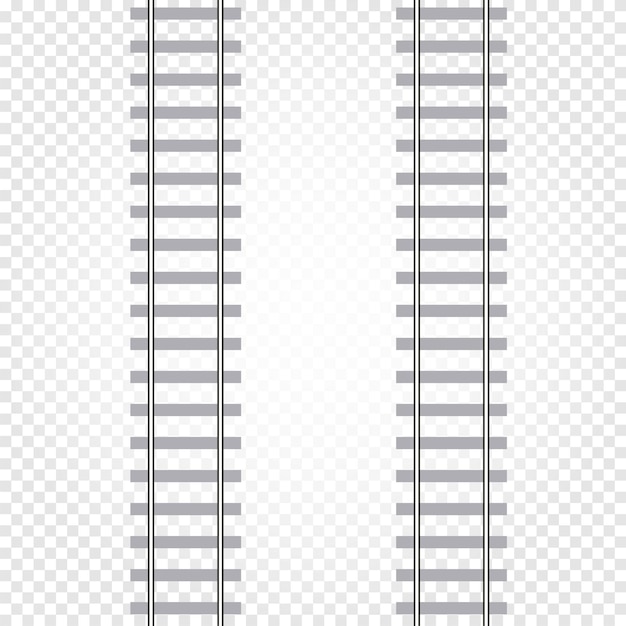Vector carretera ferroviaria de color gris abstracto aislado en la ilustración de vector de escalera de fondo a cuadros