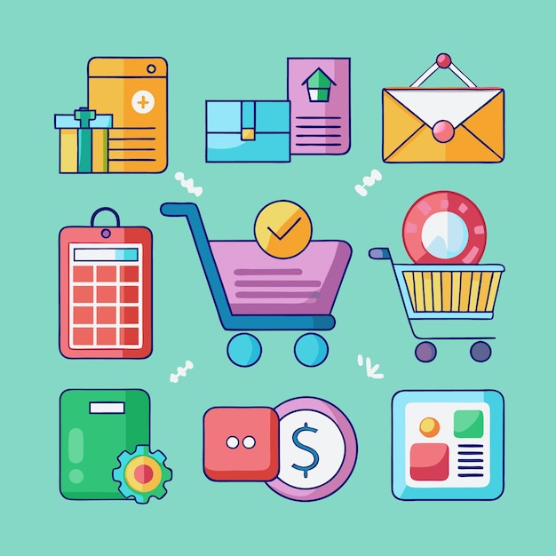 Carrito de compras en línea con seguimiento seguro de pagos y entregas