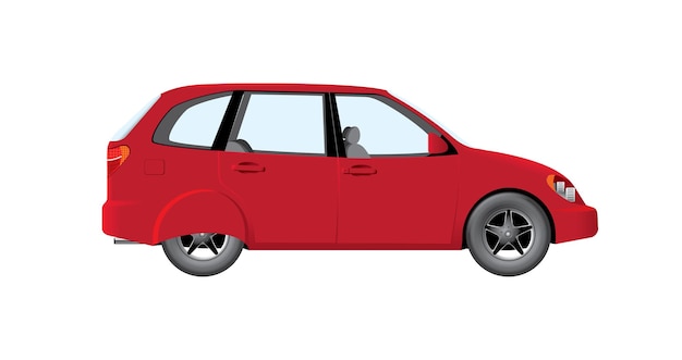 carro rojo