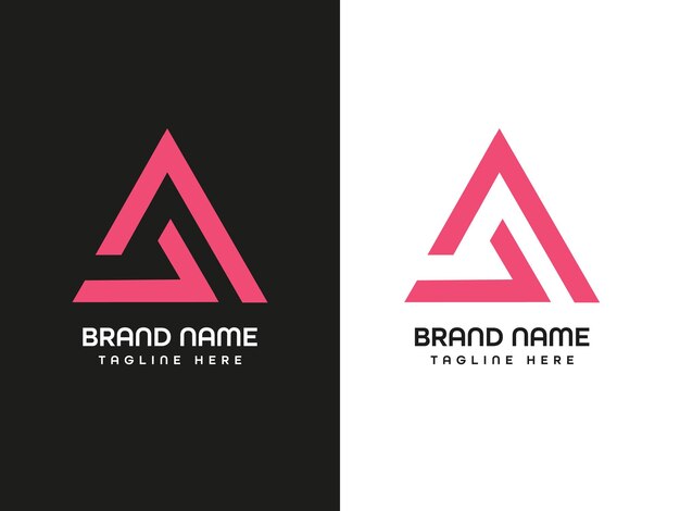 Carta de un diseño de logotipo