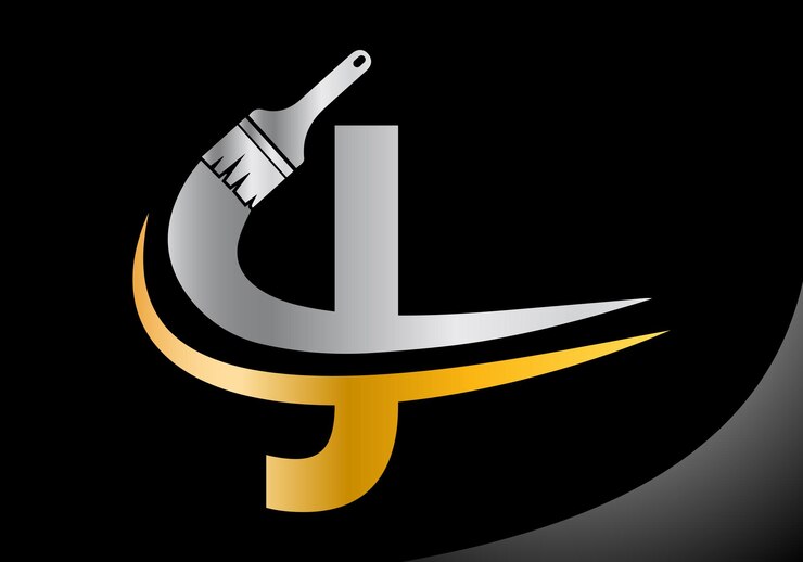 Vector carta j diseño de logotipo de faro plantilla vectorial logotipo de faro vectorial moderno