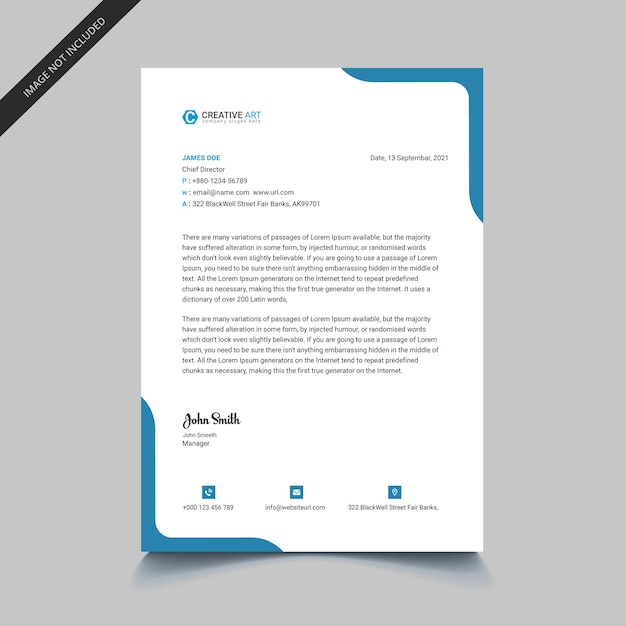 Carta de negocios
