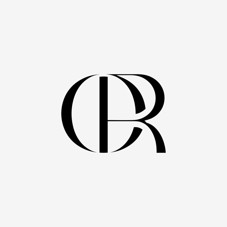 carta O diseño de logotipo de lujo