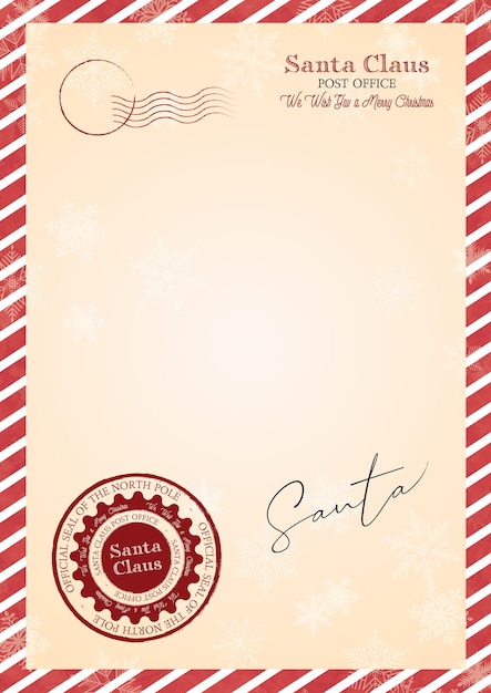 Carta Oficial Personalizada de Papá Noel