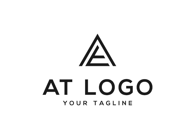Carta en vector de diseño de logotipo