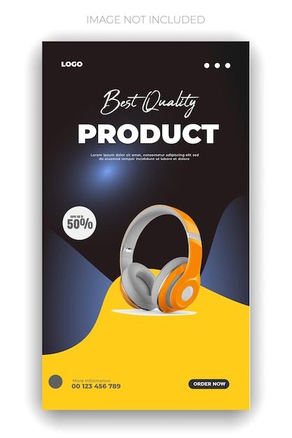 un cartel de los auriculares más vendidos por la marca de la marca