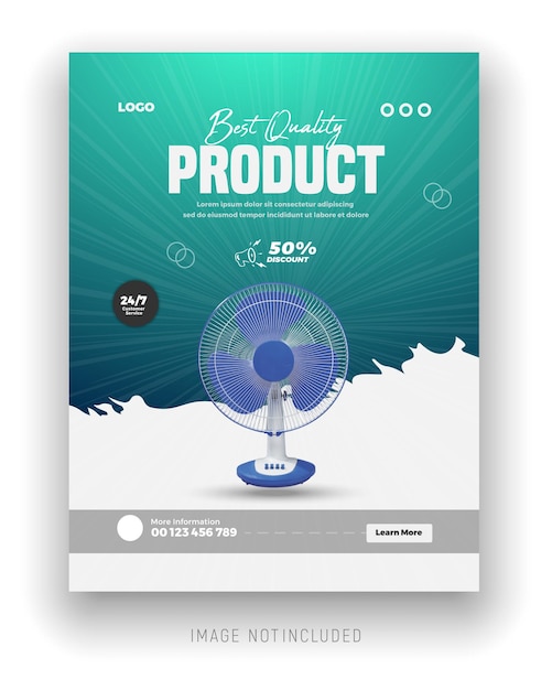 un cartel azul para los mejores productos occidentales
