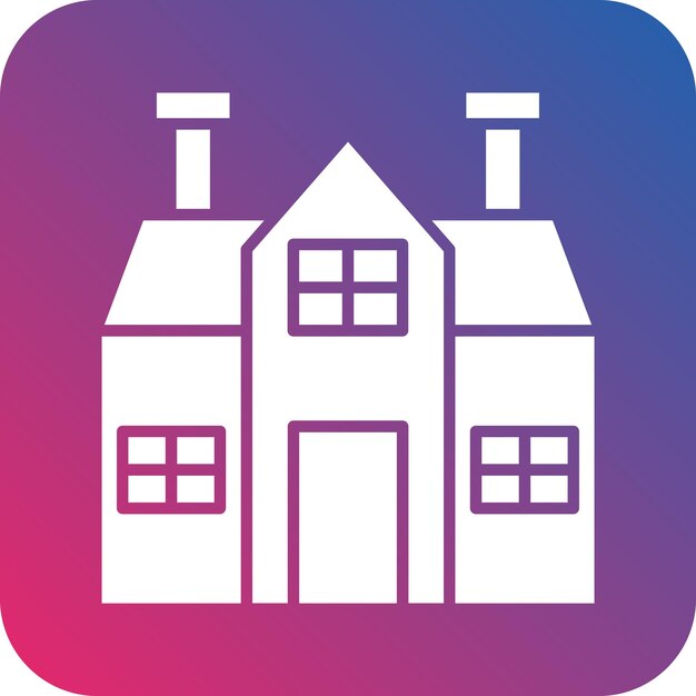 un cartel azul y rosa que dice la casa