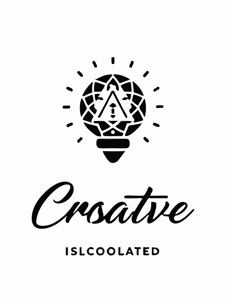 Vector un cartel blanco con un diseño geométrico que dice "contorno"
