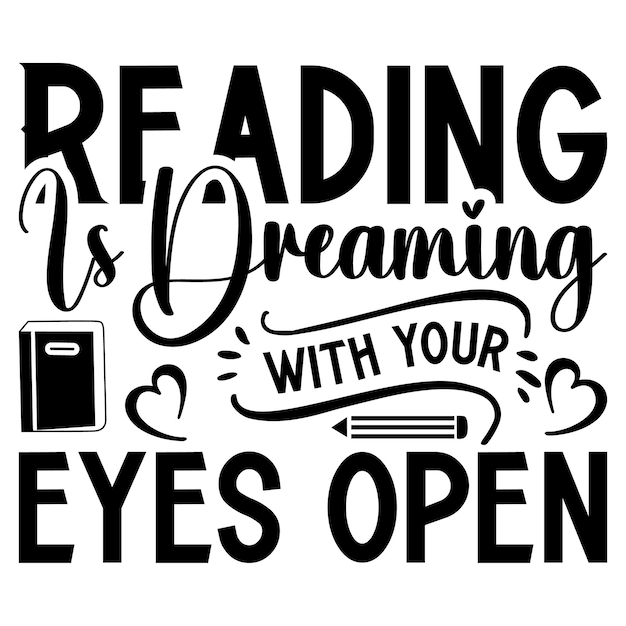 un cartel en blanco y negro que dice que la lectura es abrir los ojos abiertos