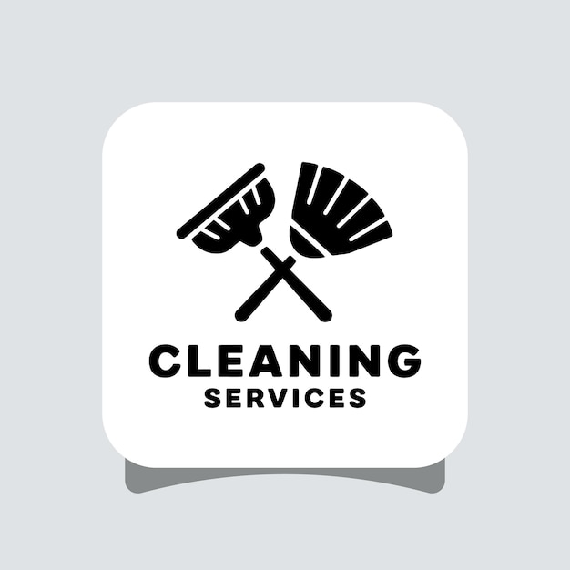 un cartel blanco que dice servicio de limpieza servicio de servicio de servicio
