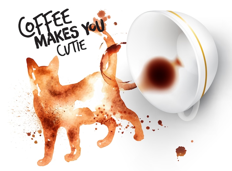 Vector cartel de café salvaje
