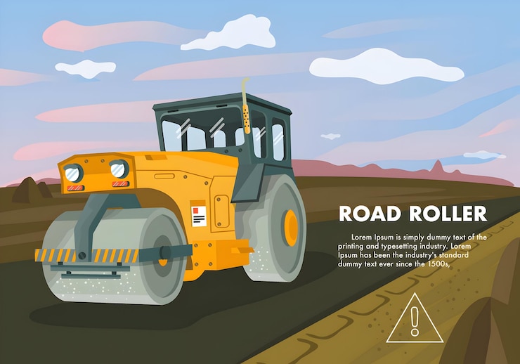 Vector un cartel para el camino del camino que dice camino por delante