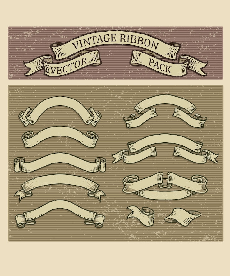 Vector un cartel para una cinta de estilo vintage con una cinta que dice cintas vintage