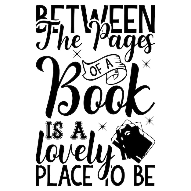 un cartel con una cita del libro entre las páginas es una historia de amor