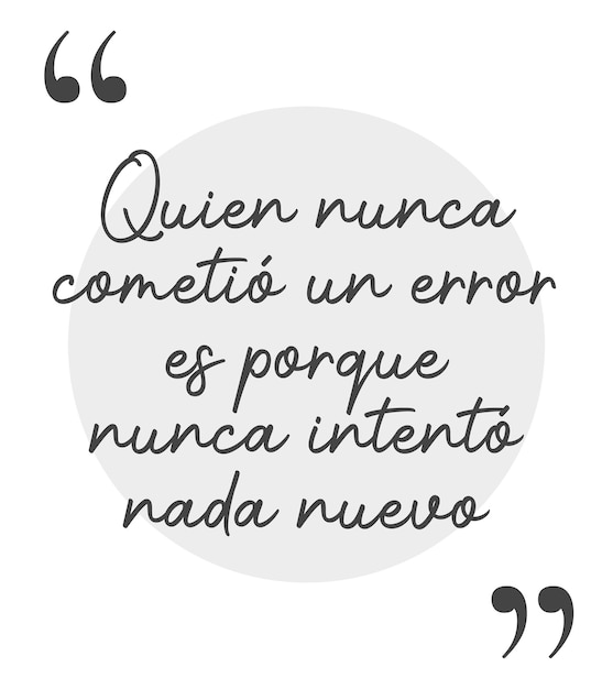 Vector un cartel con citas motivacionales en español para el trabajo