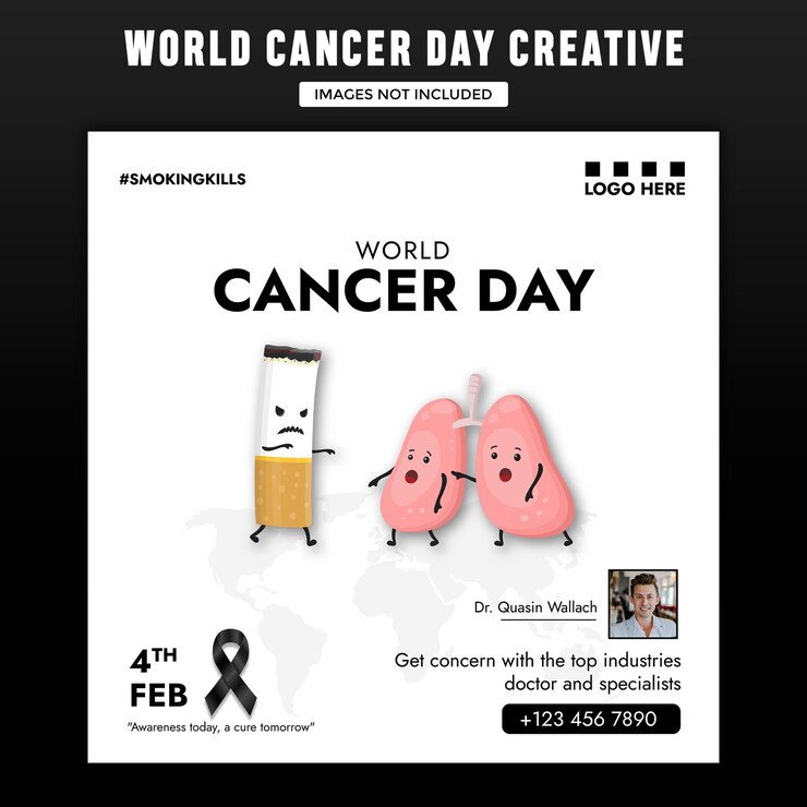 un cartel para el Día Mundial de la Diabetes con un corazón rosado en el frente