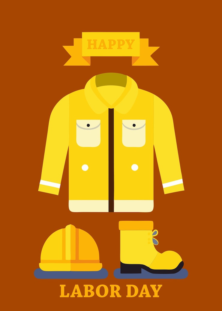 Vector cartel del día del trabajo