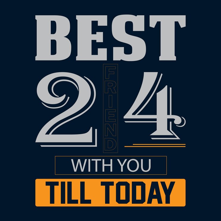 Cartel de diseño abstracto de camiseta y ropa con estilo del día de la amistad Vector Premium