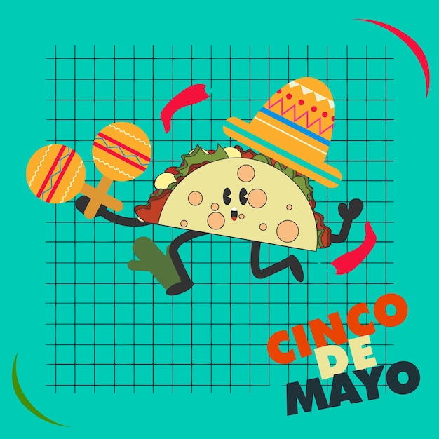 CARTEL DISEÑO CINCO DE MAYO