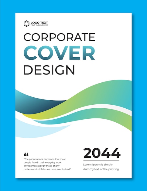 un cartel para el diseño de la portada de la empresa por parte de la empresa