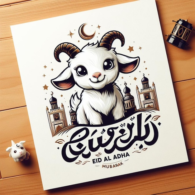 El cartel del Eid al adha