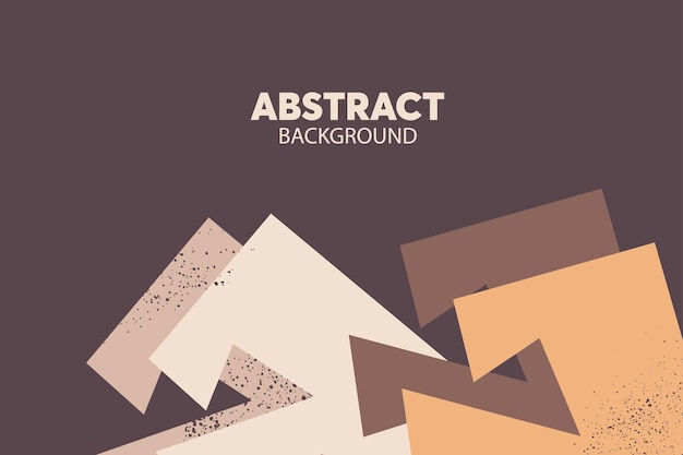 un cartel para el evento de arte abstracto