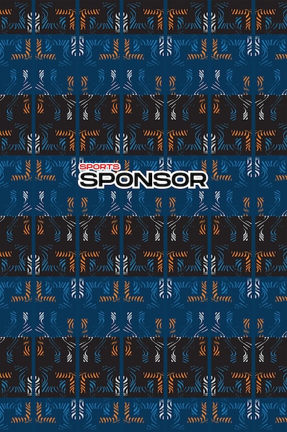 un cartel para el evento para el evento patrocinador corporativo