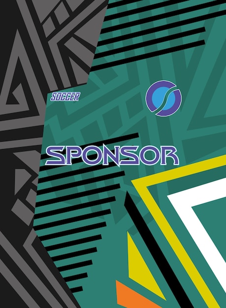 un cartel para el evento que es para el patrocinador de la marca