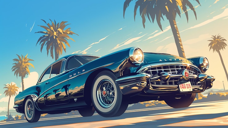 Vector el cartel de la exposición de automóviles del día del trabajo