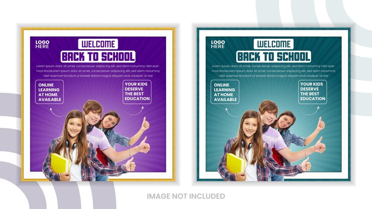 Un cartel para una familia llamada bienvenida a la escuela