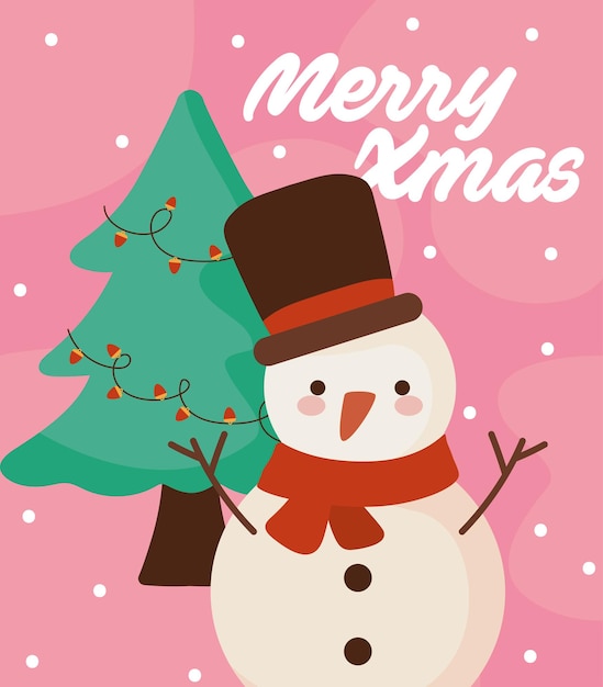 Cartel de feliz navidad