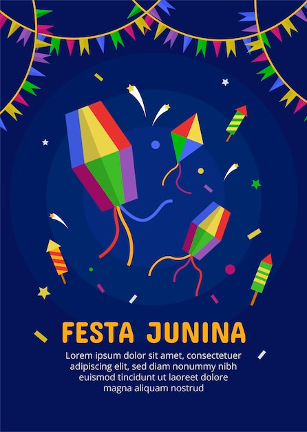 Cartel festa junina plana 3