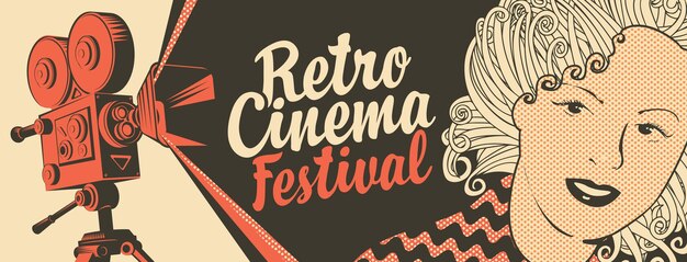 cartel del festival de cine retro