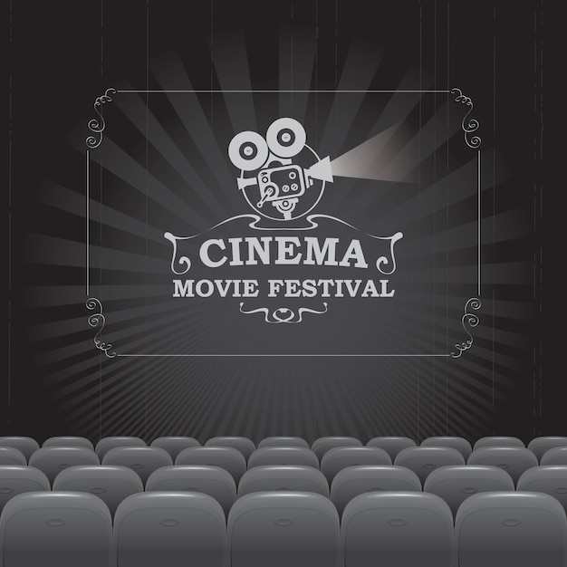 Cartel para un festival de cine