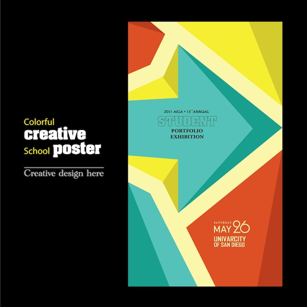 un cartel para el festival de los colores y las palabras arte de color