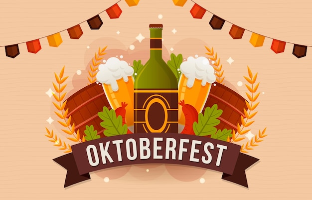 un cartel para el festival del festival de la cerveza
