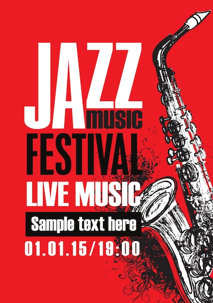 Cartel del festival de jazz