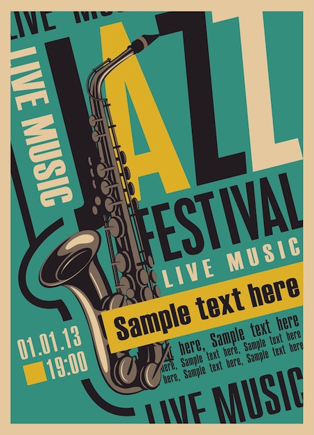 Cartel del festival de jazz