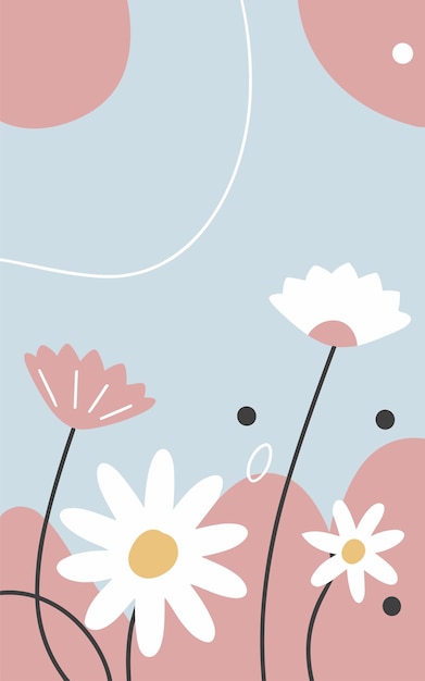 Cartel de fondo abstracto