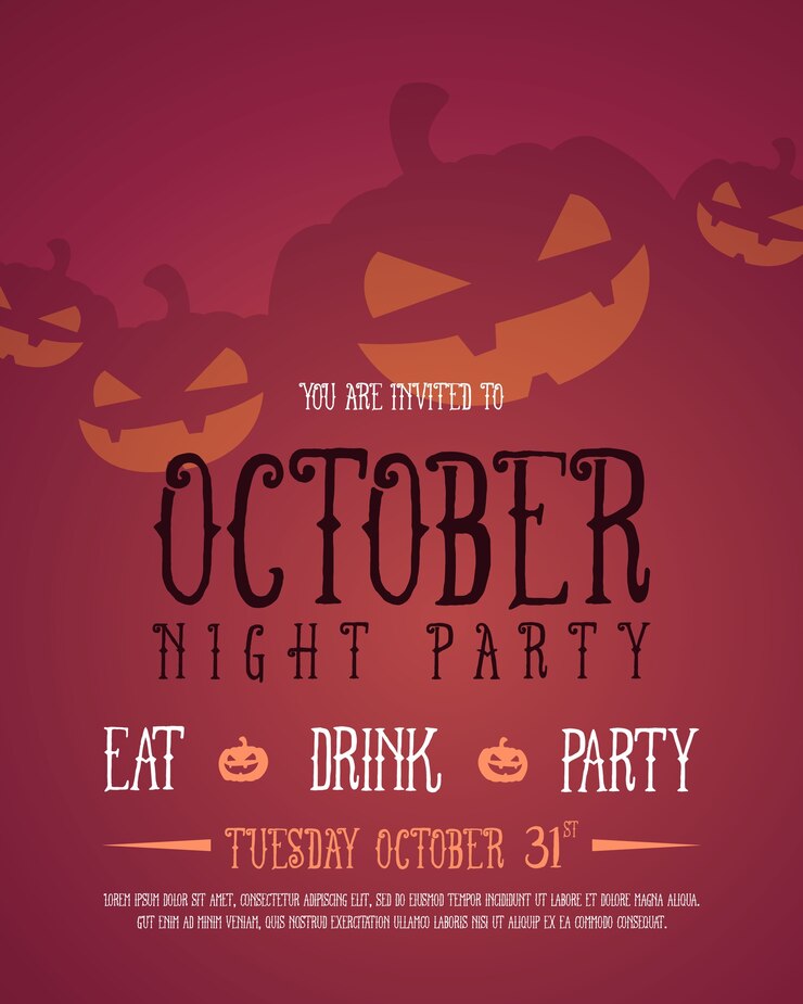 Cartel de Halloween