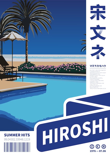 El cartel de Hiroshi Nagai