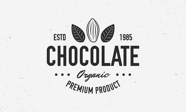 Cartel con el logotipo de Cacao