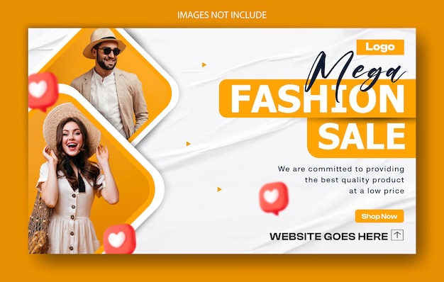 un cartel para una marca de moda llamada moda de moda