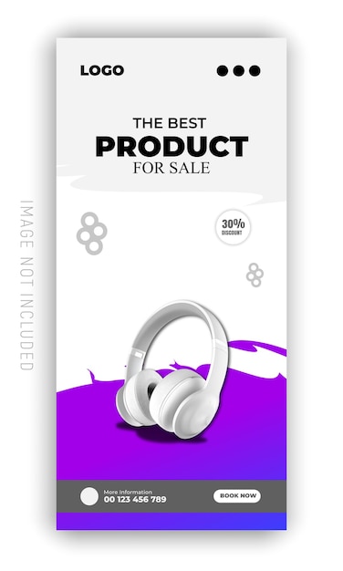 un cartel para el mejor producto a la venta