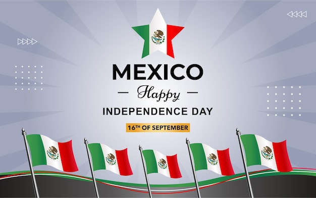 Cartel de México para el Día de la Independencia