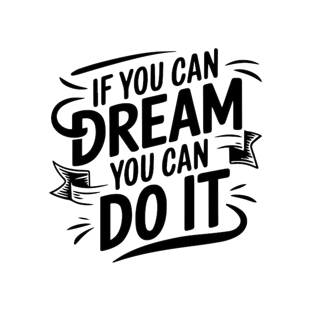 Cartel de motivación Diseño de citas inspiradoras