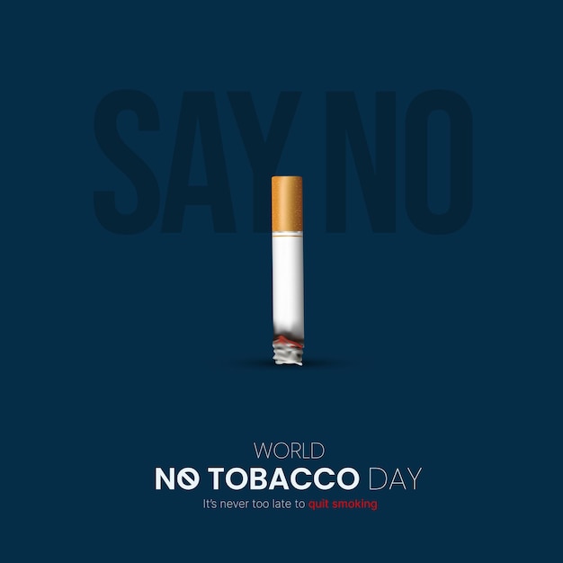 Cartel mundial del día sin tabaco