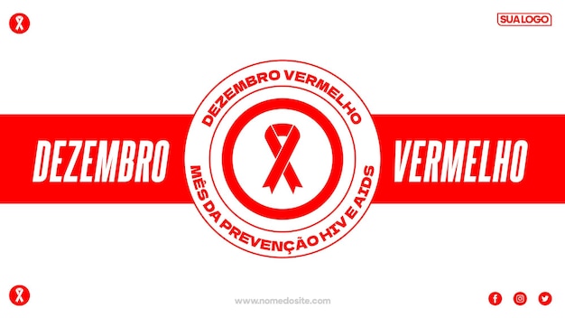 cartel mundial de prevención del sida del vih brasil idioma portugués