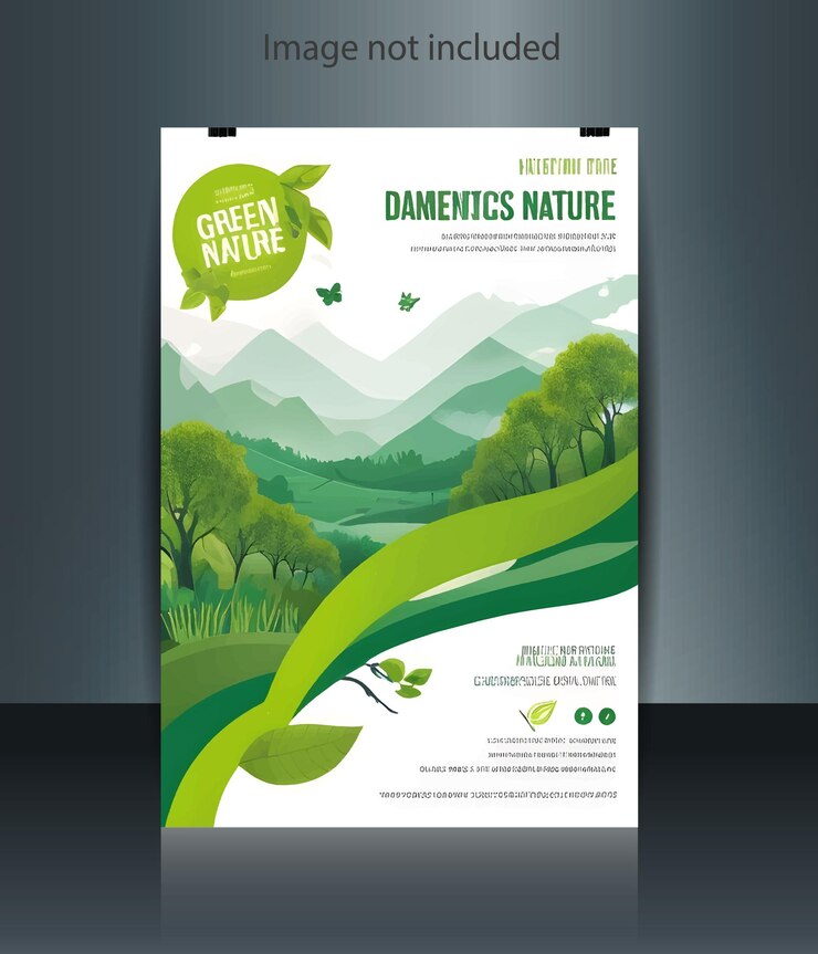 un cartel para la naturaleza verde naturaleza naturaleza naturaleza